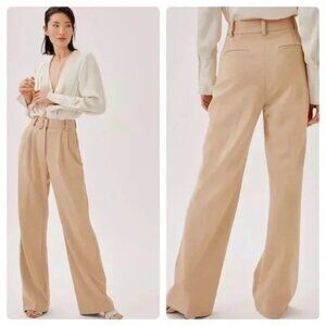 Favorite Daughter Tan Wide Leg Pants